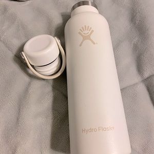 white hydro flask